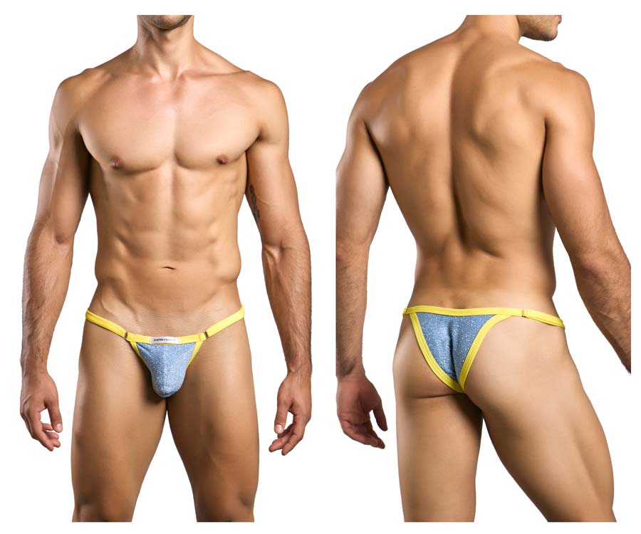 [JUSTIN+SIMON] Bikini Lurex Blue (XSJ12)